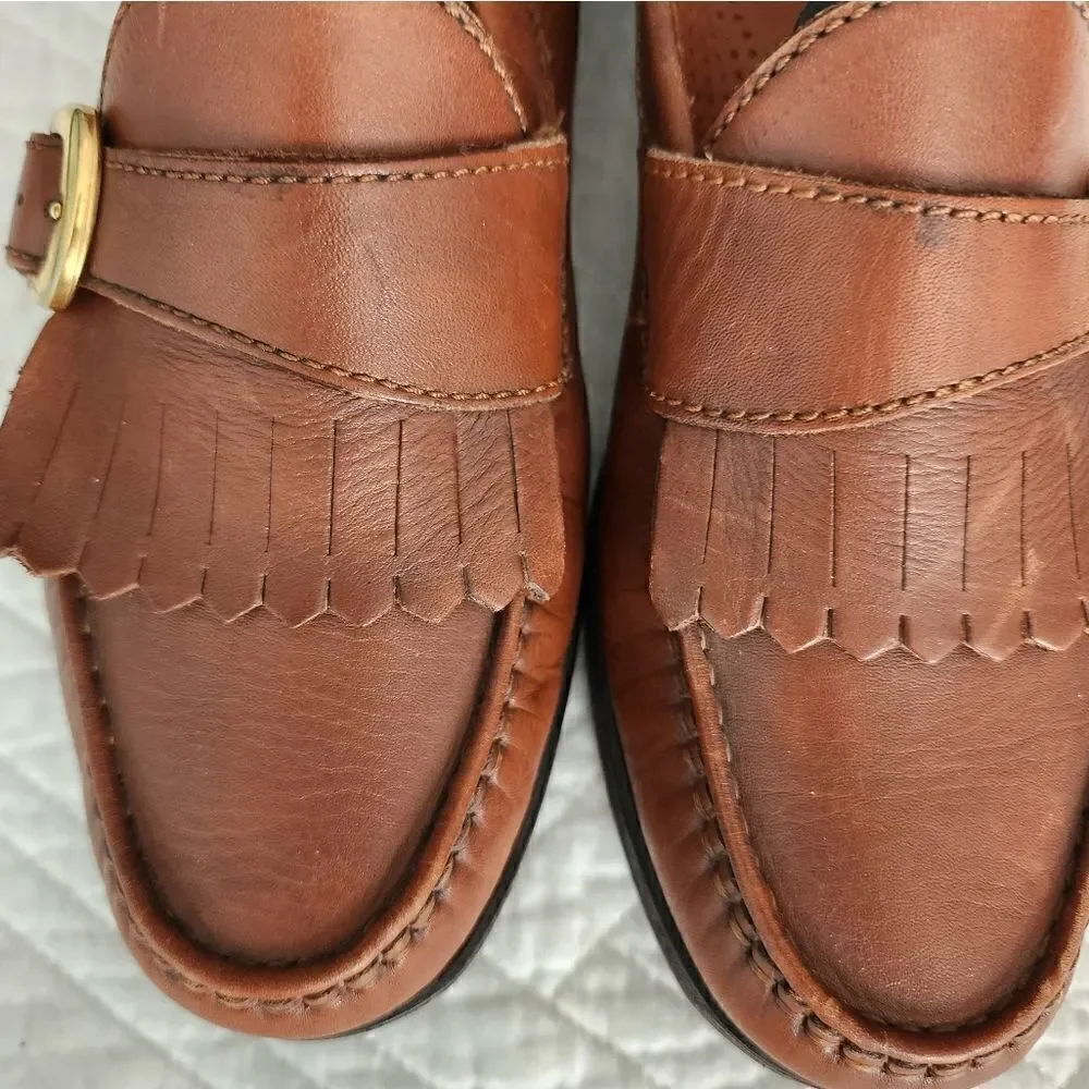 David Taylor leather loafers